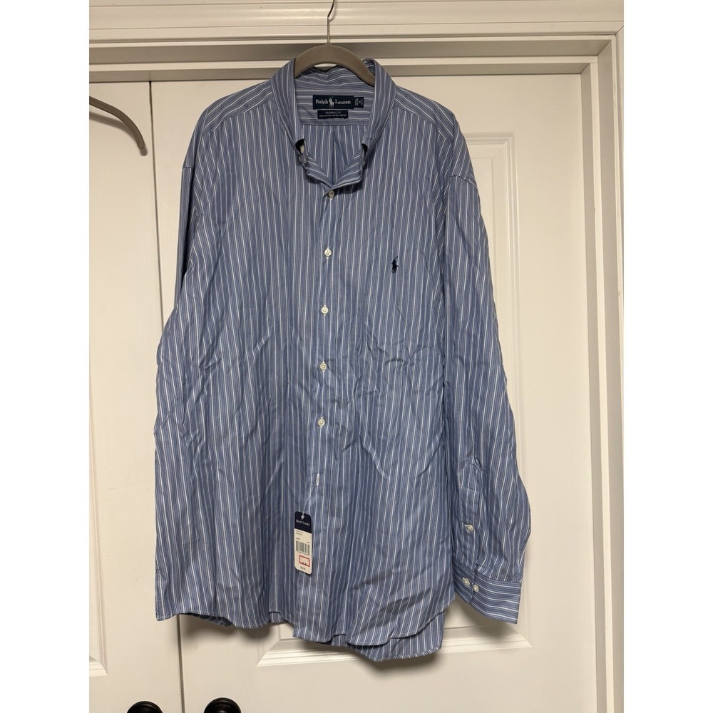 Ralph Lauren, Men's Yarmouth Long Sleeve Button Down,‎ 18 36/37